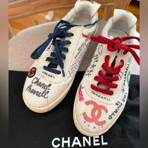 Authentic Chanel x Pharrell Williams Womens Sneakers